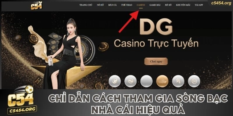 Chỉ dẫn cách tham gia sòng bạc nhà cái hiệu quả